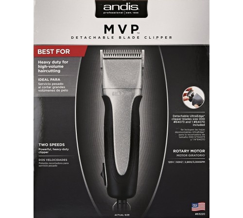 Машинка для стрижки волос Andis MVP
