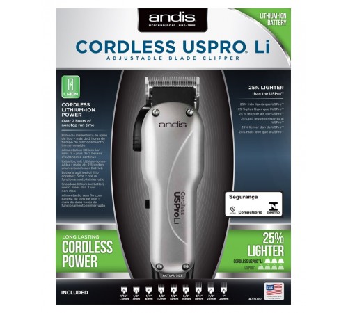 Машинка для стрижки волос Andis LCL Cordless USPRO