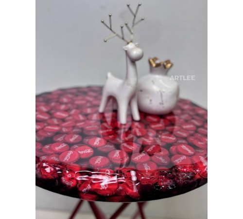 Коллекционный журнальный столик Coca Cola