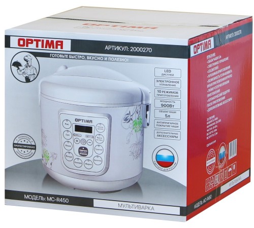 Мультиварка Optima MC-R450