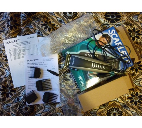 Машинка для стрижки волос Scarlett SC-1263