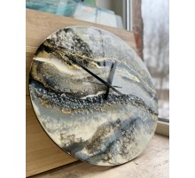 Часы "под срез камня" круглые, 40 см