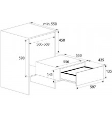 Вакуумный упаковщик Asko ODV8128