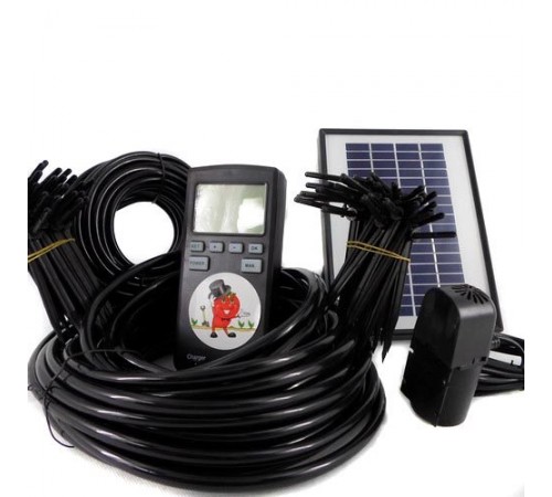 Система автоматического капельного полива СИНЬОР ПОМИДОР на солнечной батарее